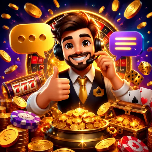 Janela de chat do atendimento aberta na tela de um celular