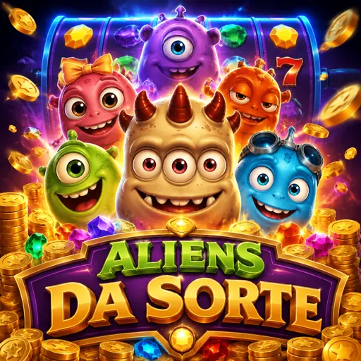 Grid do Reactoonz com alienígenas coloridos e Quantum Wild