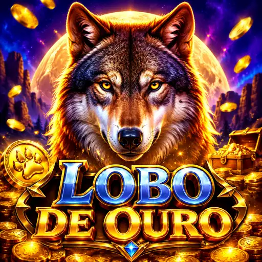 Rolos do Wolf Gold com lobo uivando e símbolo de jackpot
